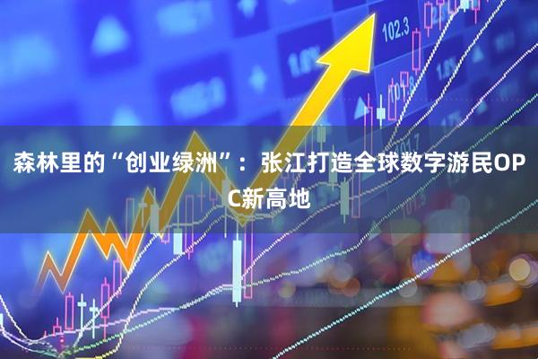 森林里的“创业绿洲”：张江打造全球数字游民OPC新高地